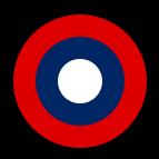 The 1918 Tri-color Army Air Corps Roundel Insignia was the US national symbol found on wings and fuselage. The National Insignia experienced several changes in its history.