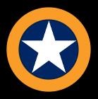 The 1942 North Africa Operation Torch Roundel Insignia was a US national symbol found on wings and fuselage. The National Insignia experienced several changes in its history.