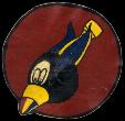 44th Bomb Group , 8th AF  Multi-color Nose HQ Squadron